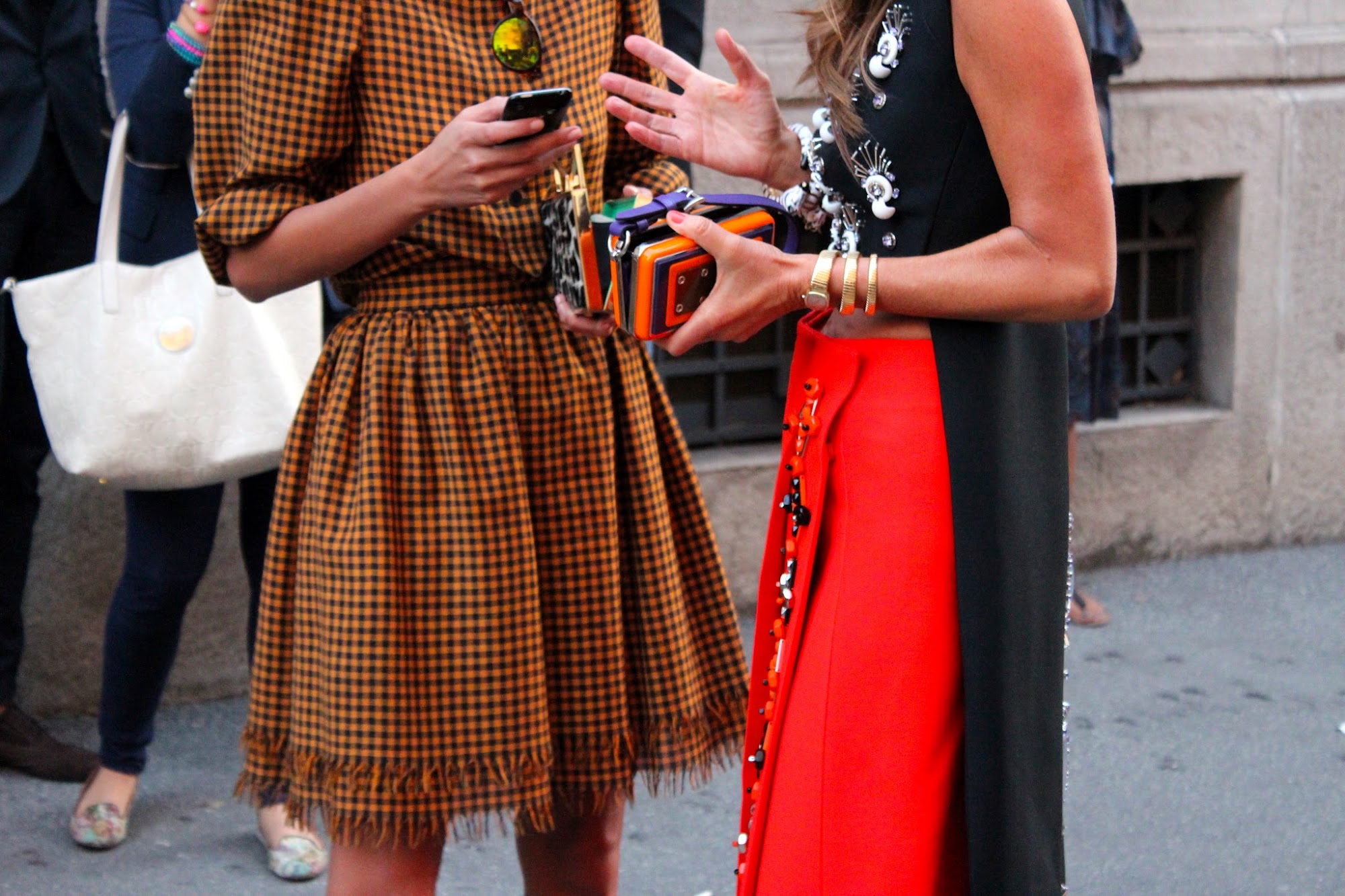 Street Style @ Prada - Milan Fashion Week