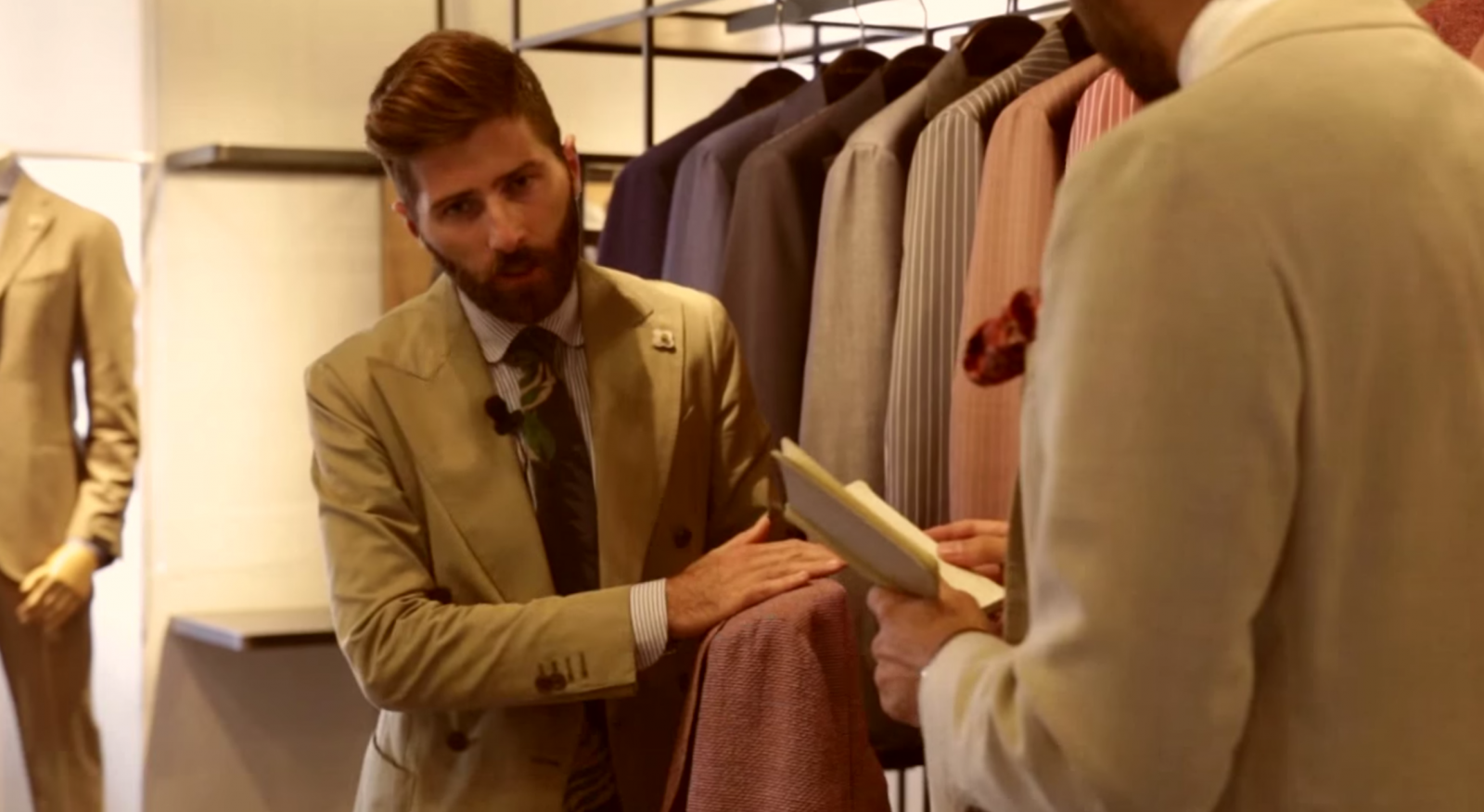 Video Interview to Alessio Lardini Giacche intelate protagoniste della Collezione SS15 di Lardini