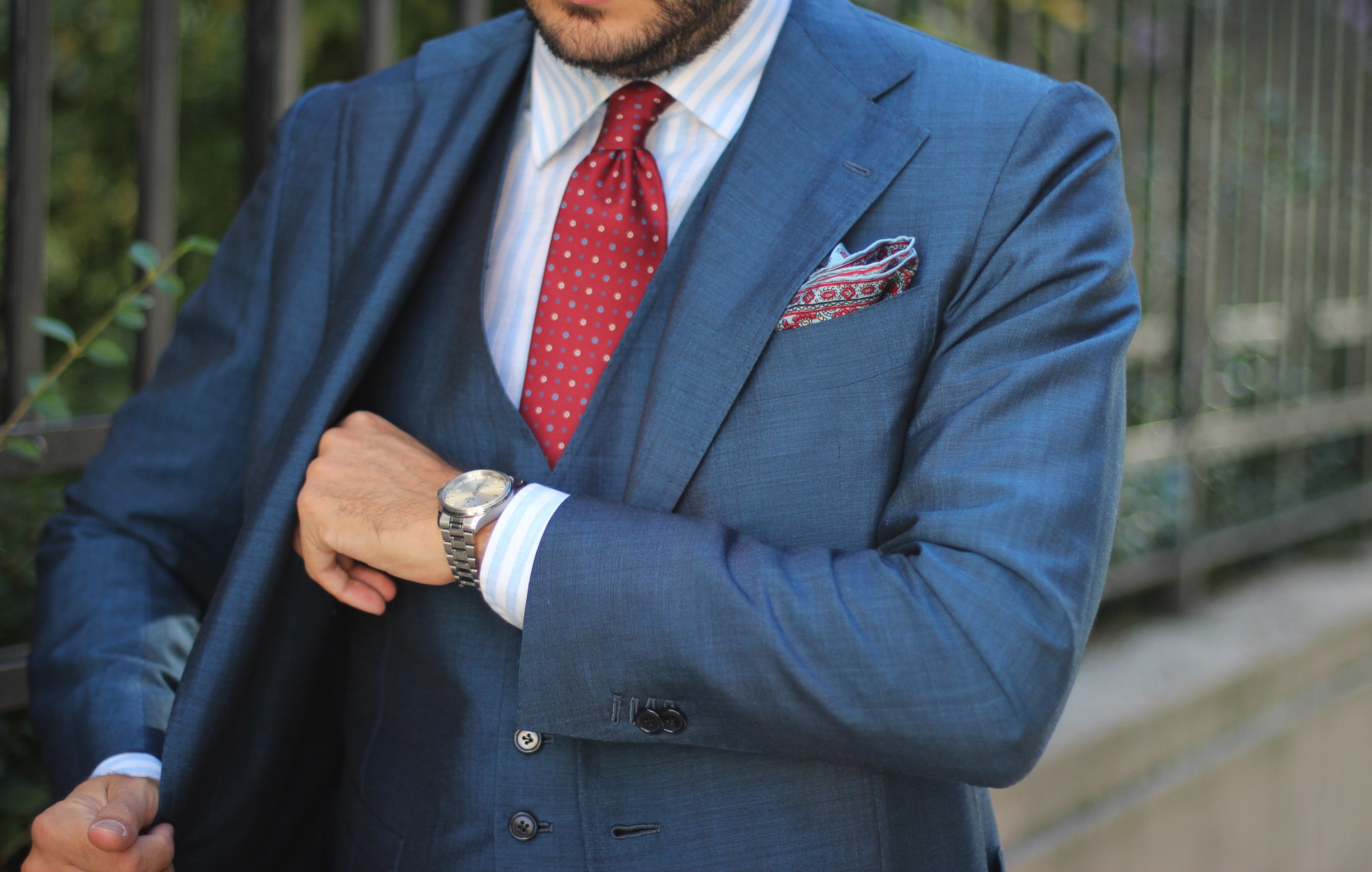 Antica Sartoria Leonardi Review of a suit made from an Ariston mohair fabric