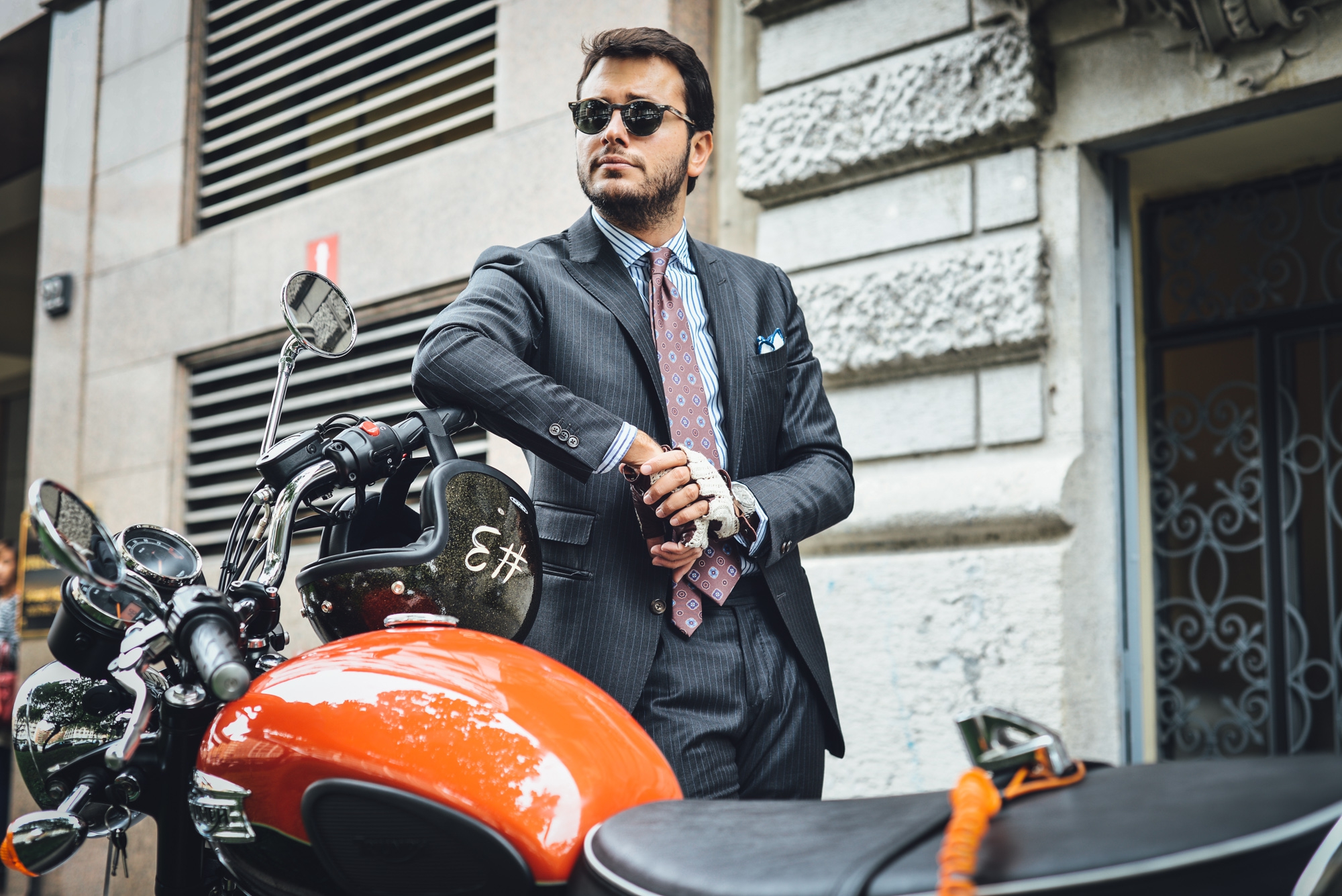 Pinstripe Suit by Lanieri Review of a suit made from a Loro Piana Super 130's fabric