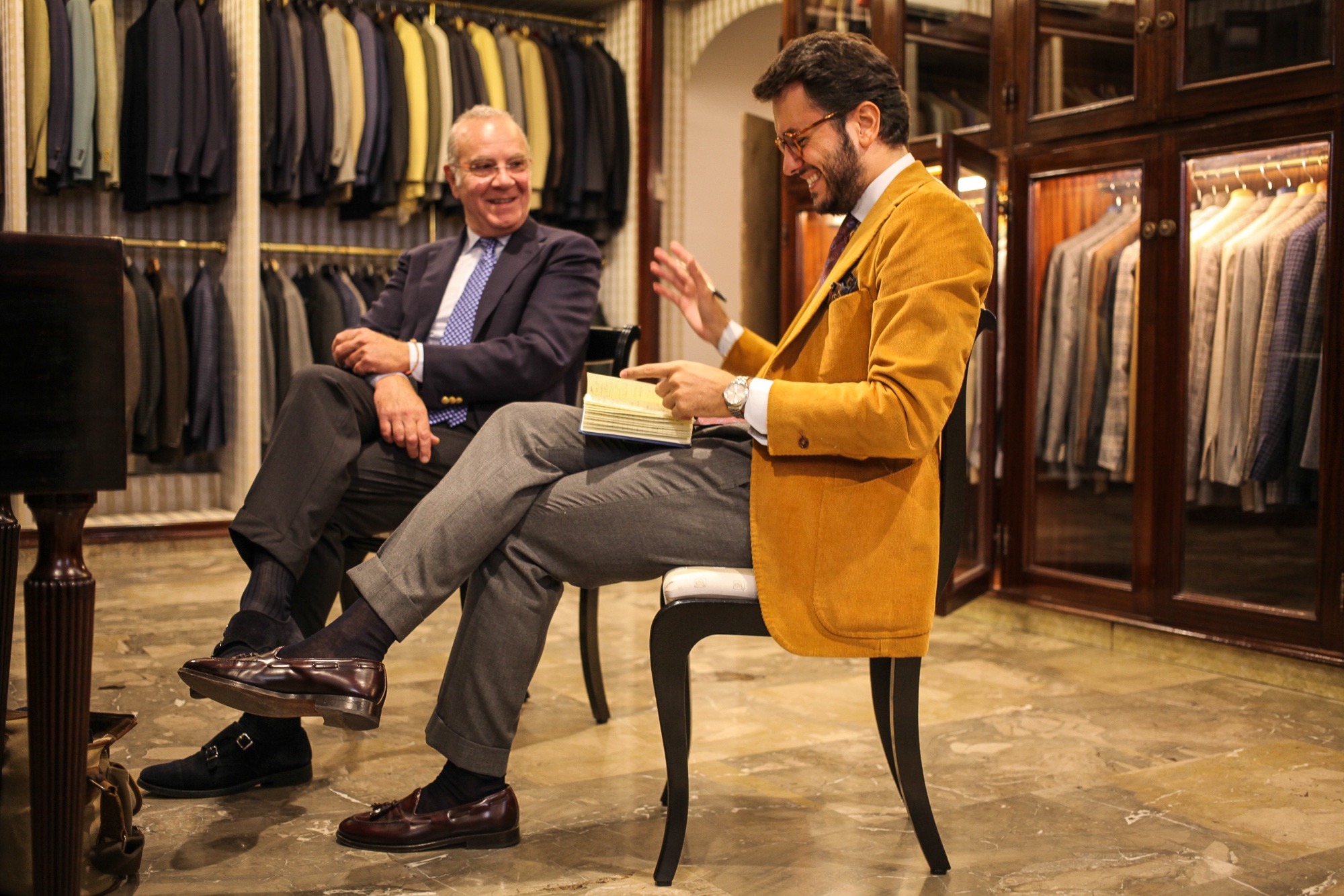 The Roman Chapter - Caleffi Interview with shirtmaker Rodolfo Caleffi in Rome 