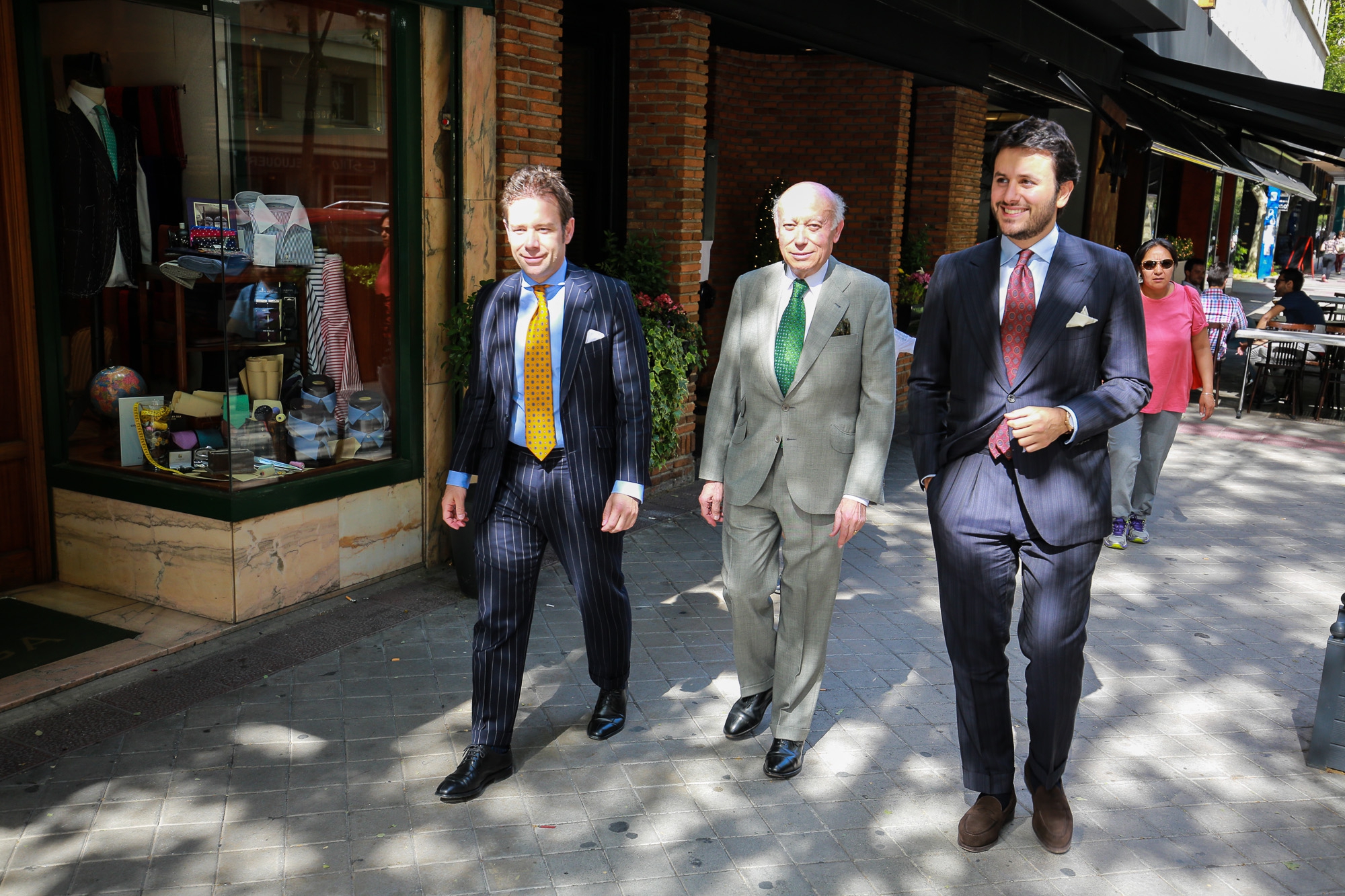 The Spanish Chapter: Sastreria Langa Second fitting of a mohair suit by Joaquín Fernandez Prats