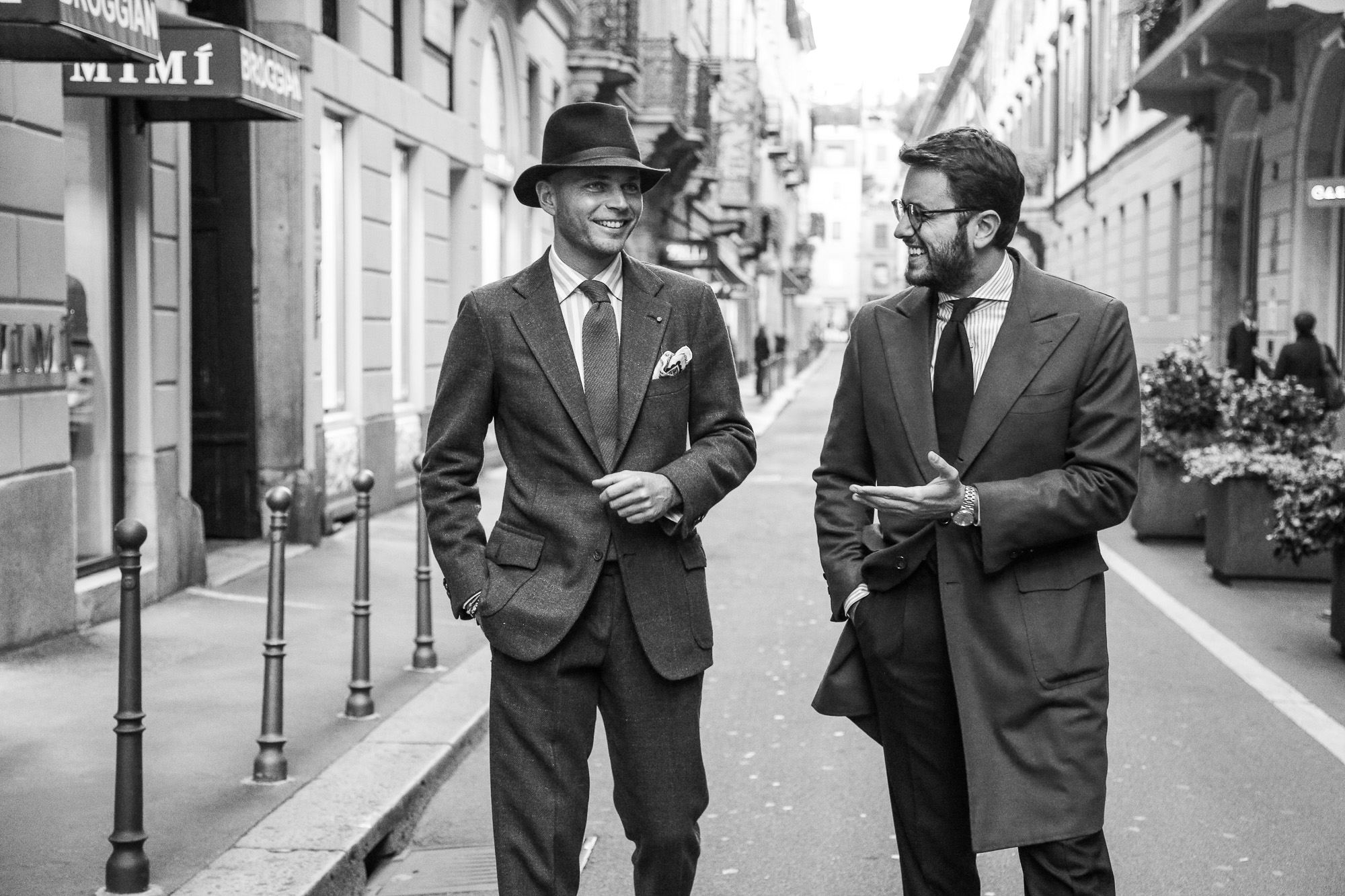 Rubinacci: Three-piece mohair suit   Measurements, fittings and the final result