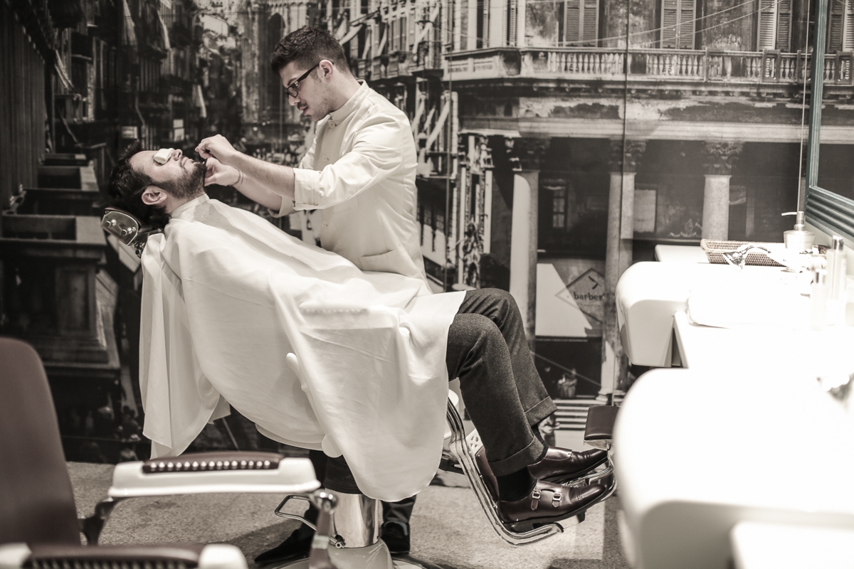 Barberino's - Classic Italian Barber  The timeless atmosphere of a barbershop d’antan meets a fresh and young approach