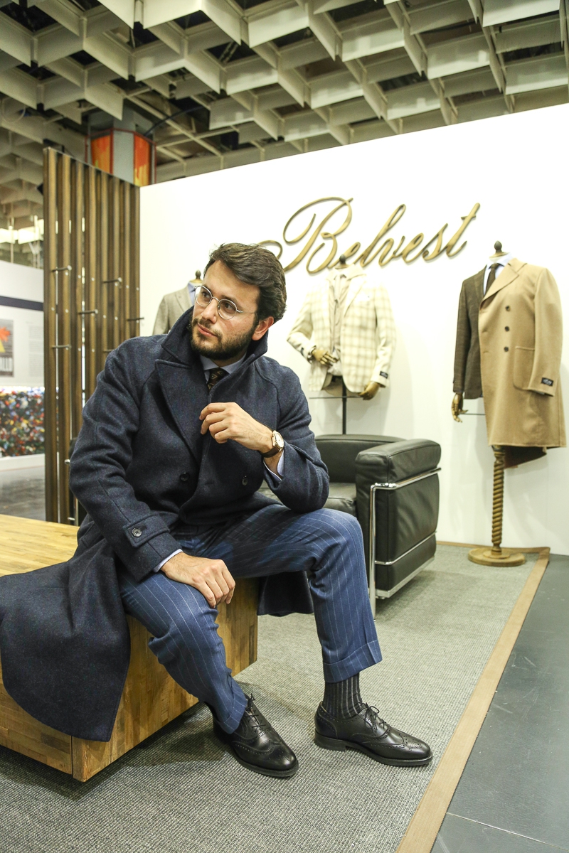 Belvest at Pitti 91 Aristocratic drapes, masculine volumes and sartorial inspiration