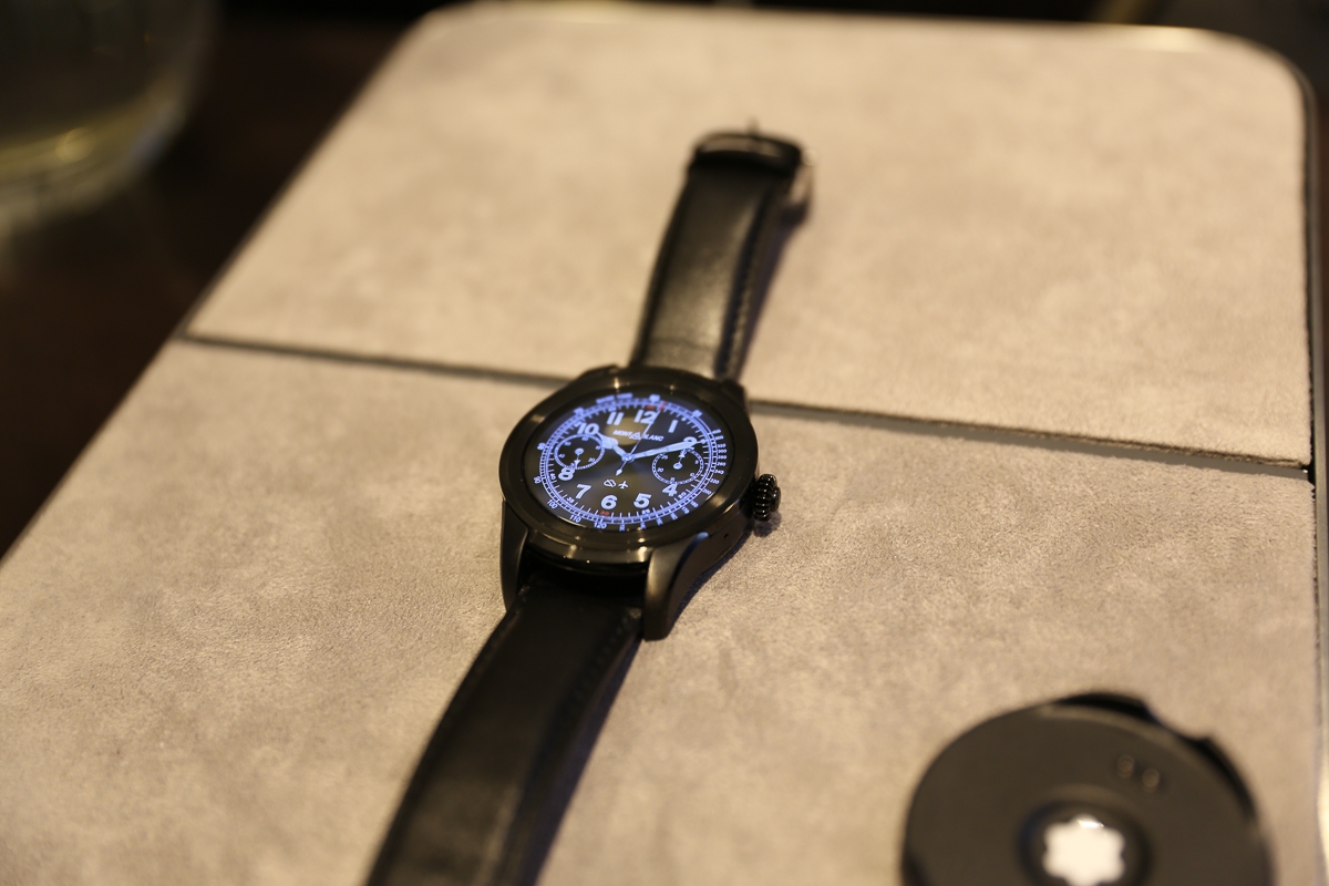 Montblanc Summit Smartwatch Combining watchmaking contours with a wearable-technology-based heart