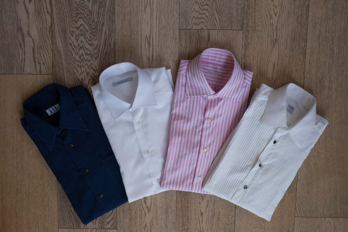 The Milanese Chapter: Four Shirtmakers Ho dato quattro cotoni Canclini a quattro camiciai lombardi. Ecco cosa è successo